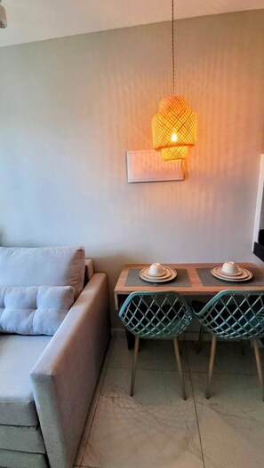 Comfort Apartment, Balcony | Living area - Cupe Living - VSH (Ipojuca)