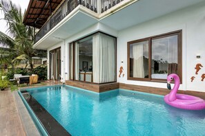 House | 4 bedrooms - Chic 4bhk w Pool Field View Villa Marigold (Marra)