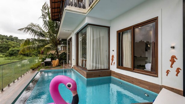 House | 4 bedrooms - Chic 4bhk w Pool Field View Villa Marigold (Marra)