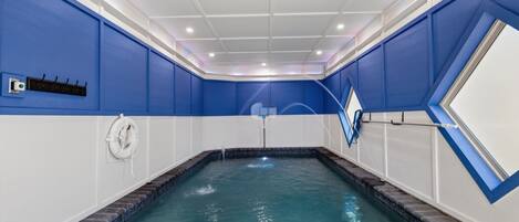 Cabane, 3 chambres | Piscine | Piscine couverte, piscine chauffée
