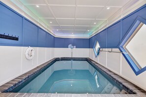 Ferienhütte, 3 Schlafzimmer | Pool | Innenpool, beheizter Pool