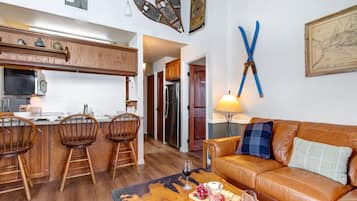 Leilighet, 1 soverom | Oppholdsområde | Smart-TV