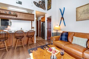Condo, 1 Bedroom | Living area | Smart TV - Copperbottom Inn 312 1 Bedroom Condo (Park City)