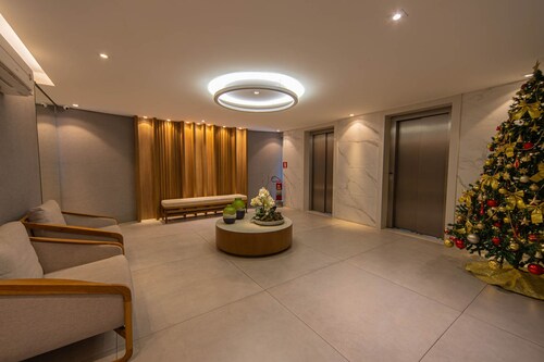 Loft com Piscina Academia e Garagem no Gonzaga