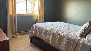 2 chambres, lit parapluie, Wi-Fi gratuit, draps fournis