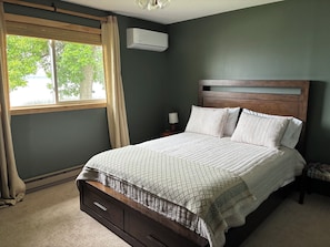 2 habitaciones, cuna de viaje, wifi gratis y ropa de cama 