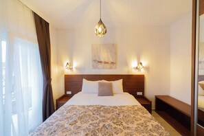 1 bedroom, Internet, bed sheets - Cozy 1-bedroom apartment in soothing Sutomore with AC (Sutomore)