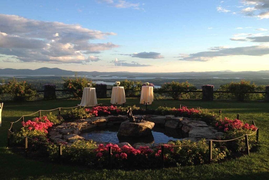 Udendørs banketområde