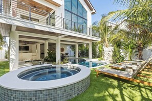 A heated pool - Calypso Current by Exclusive Vacations is a luxury new construction home in the (Anna Maria)