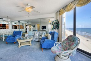 TV - One Ocean Place 803 - 2 Bedroom, 2 Bathroom Oceanfront (Garden City Beach)