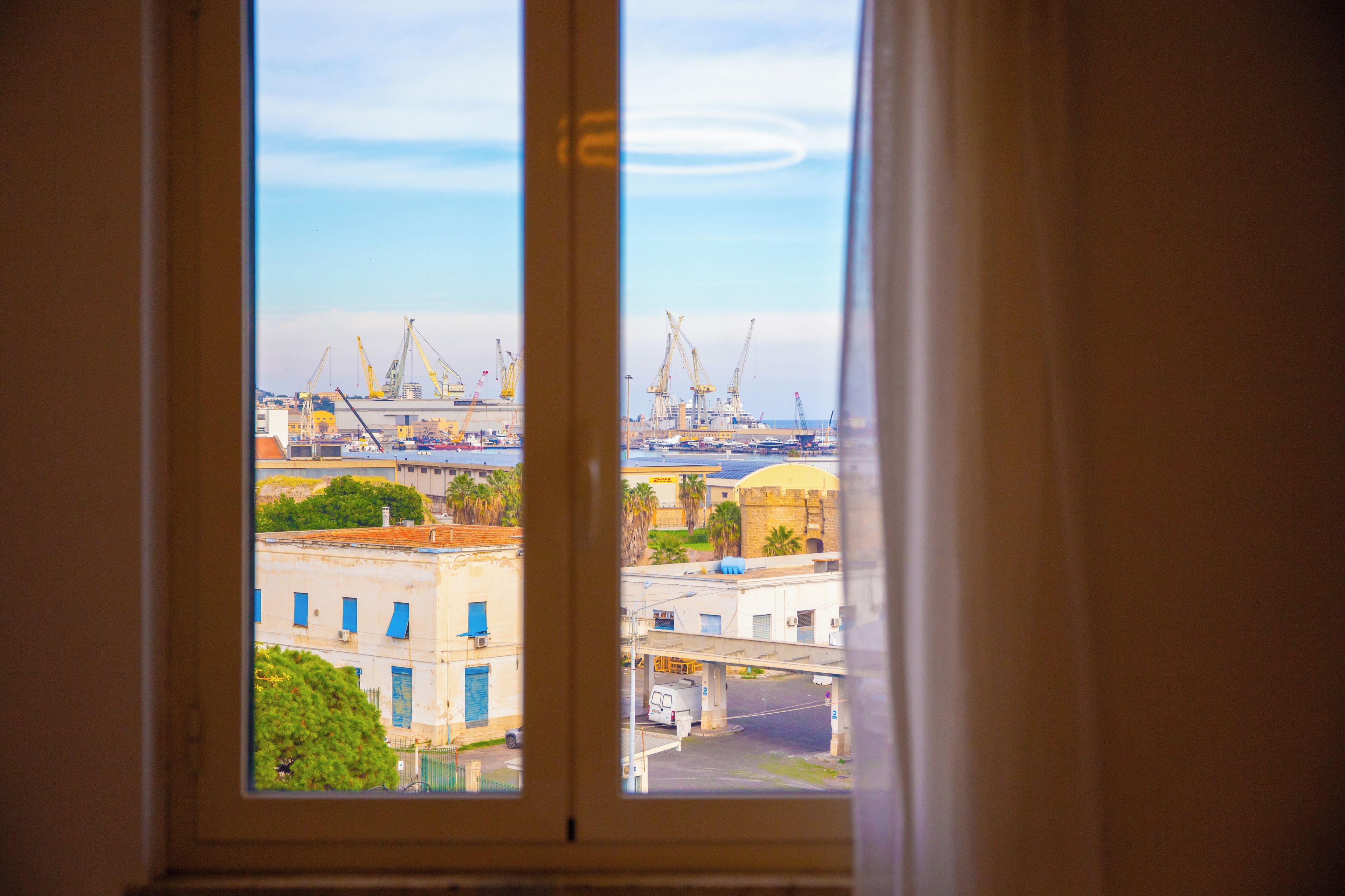 Facciata della struttura