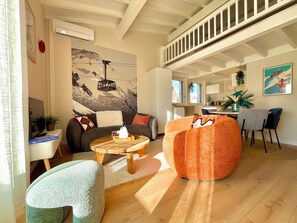 TV - Bright apartment for 6 in Saint-Gervais (Saint-Gervais-les-Bains)