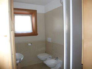 Shower, hair dryer, towels - Apartment '2' with Mountain View, Shared Garden and Wi-Fi (Livigno)