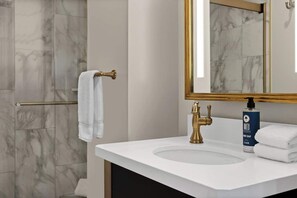 Hair dryer, soap - Wyndham's Inn at the Opera (San Francisco)