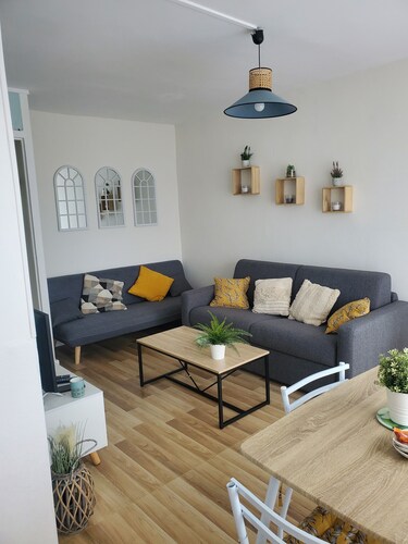 Appartement cosy au Tréport à 2 pas de la plage, du quai et des commerces