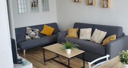 Appartement cosy au Tréport à 2 pas de la plage, du quai et des commerces