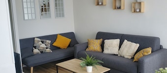 Cosy apartment in Le Tréport, 2 steps from the beach, quay and shops