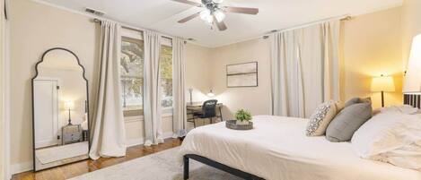 1 chambre, fer et planche Ă repasser, Wi-Fi, draps fournis