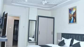 Desk, laptop workspace