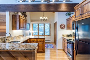 Fridge, microwave, oven, stovetop - Loft Area! Golf Course Views! Shuffleboard Table! Hot Tub Access! (Sun Valley)