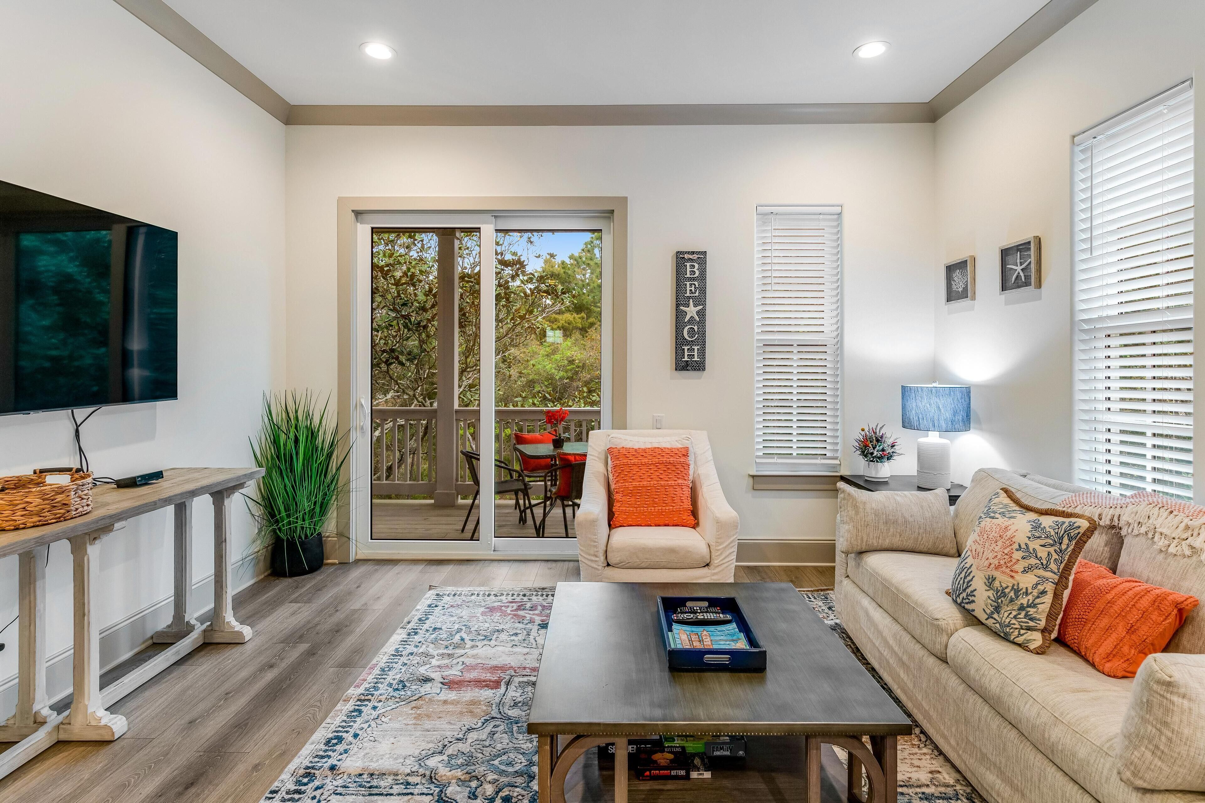 Condo, Multiple Beds (Azure on 30A 1-205- A Wave From it Al) | Living area