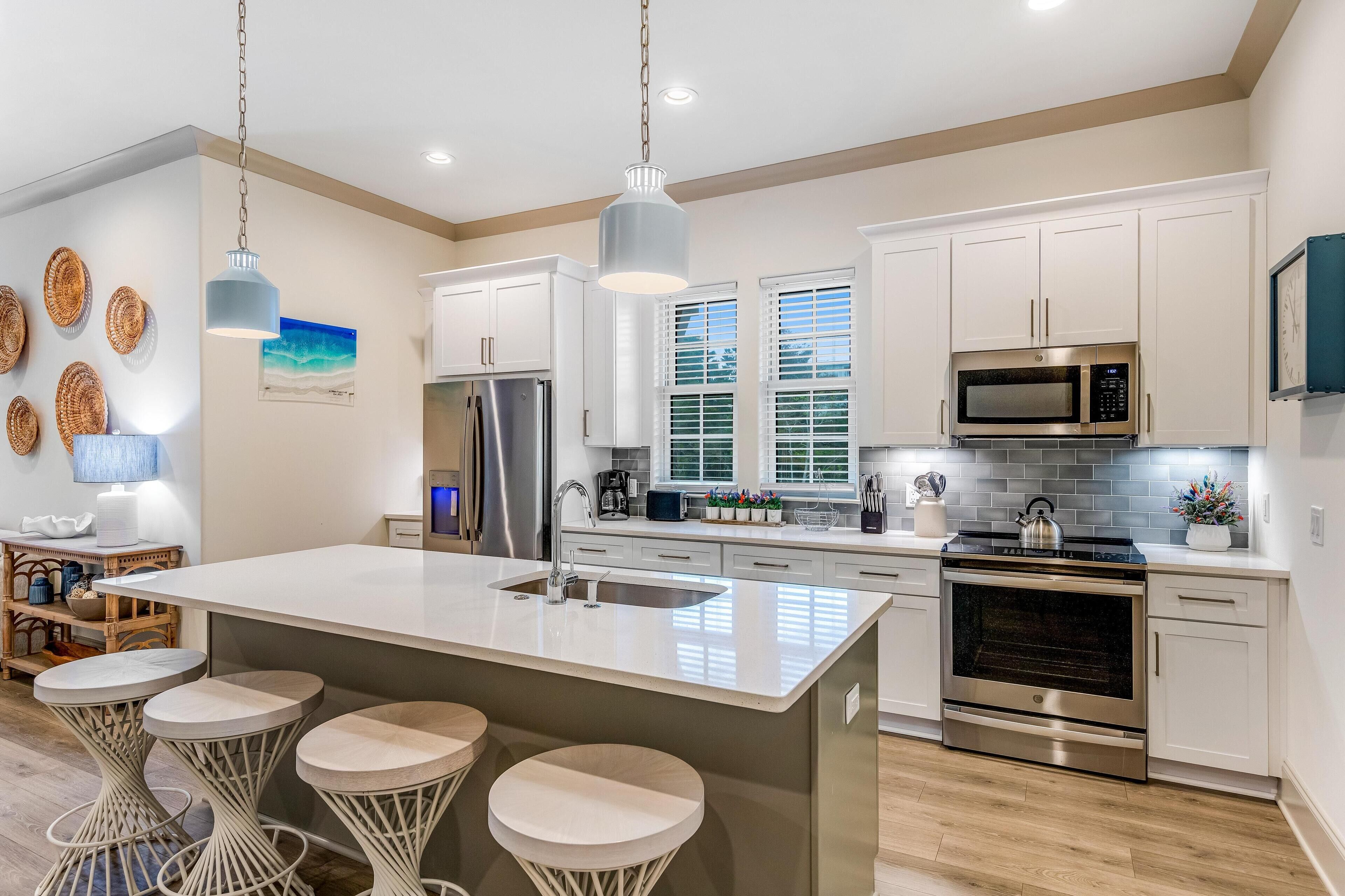 Condo, Multiple Beds (Azure on 30A 1-205- A Wave From it Al) | Private kitchen