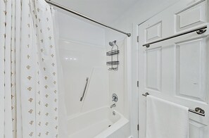 Hair dryer, towels