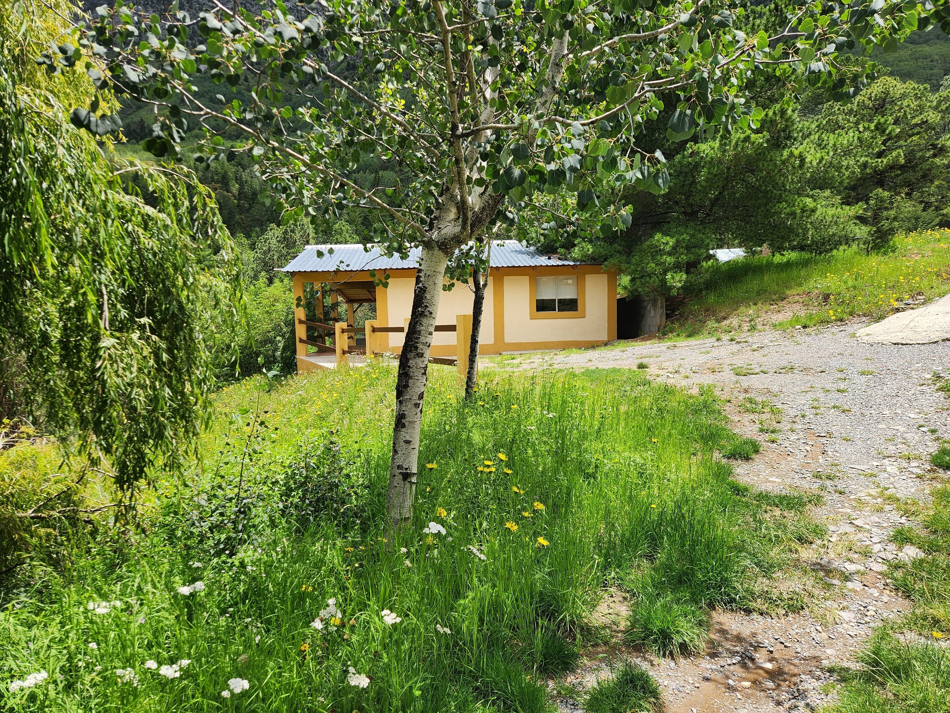 基础小屋, 2 间卧室, 山景 | 露台