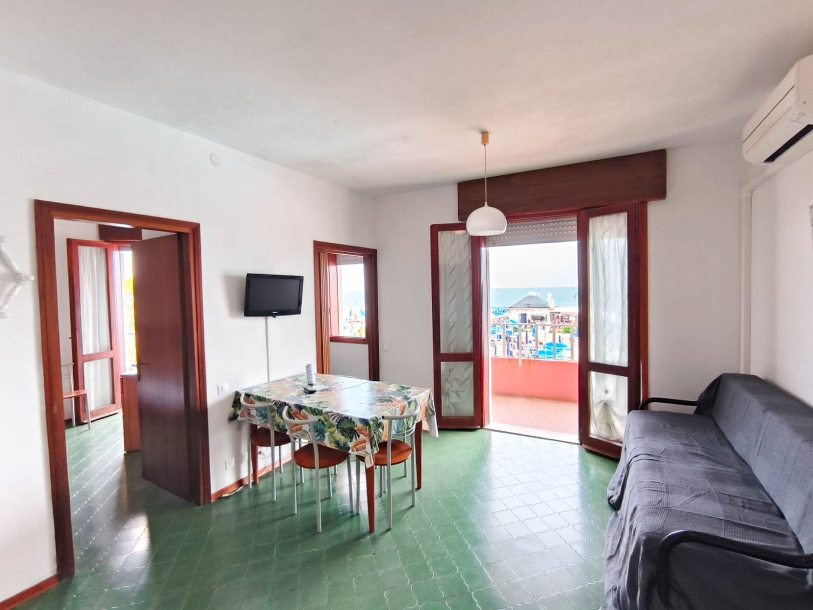 Apartment, 1 Schlafzimmer, Balkon, Stadtblick | Esszimmer