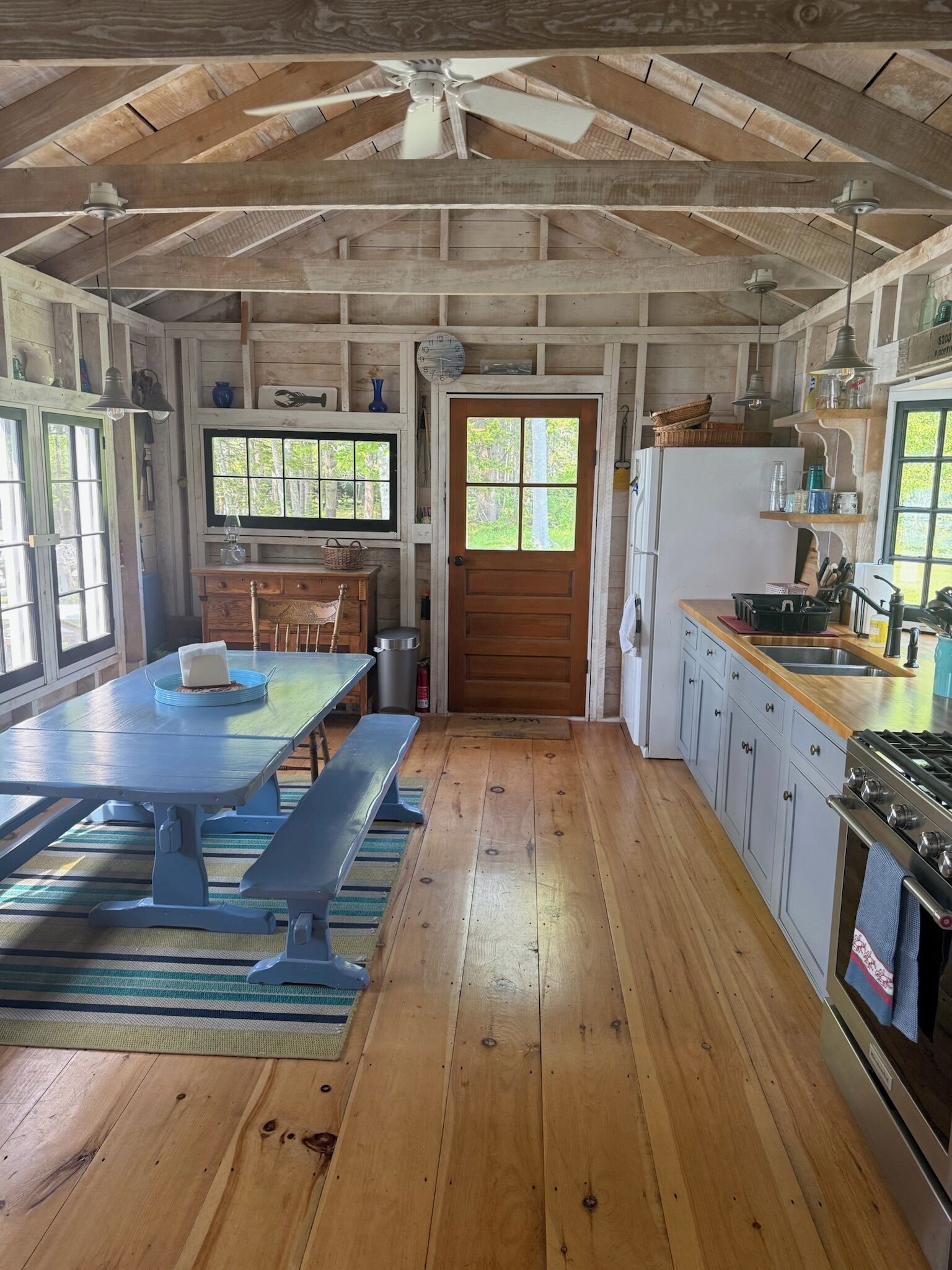 Microwave, oven, stovetop