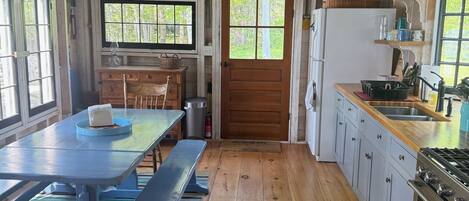 Microwave, oven, stovetop