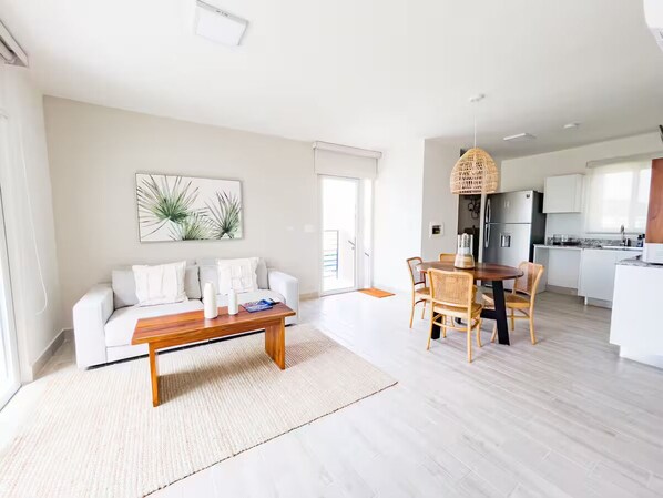 Living area - Sea Shell Villa -C4-1C- 2 bed, 2 bath (Punta Chame)