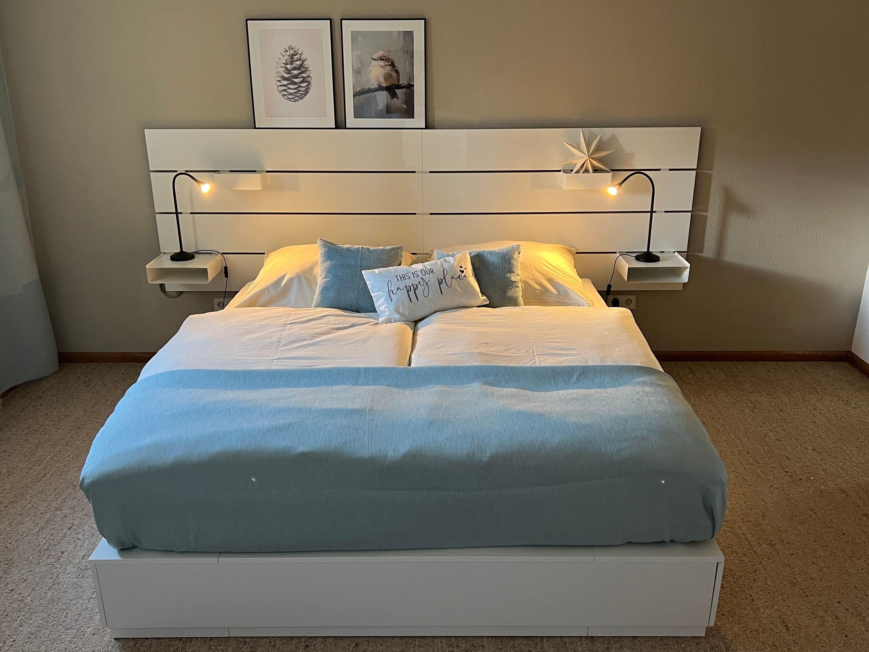 WiFi、ベッドシーツ