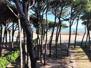 Apartamento, 2 habitaciones, balcón, vistas a la ciudad | Jardín