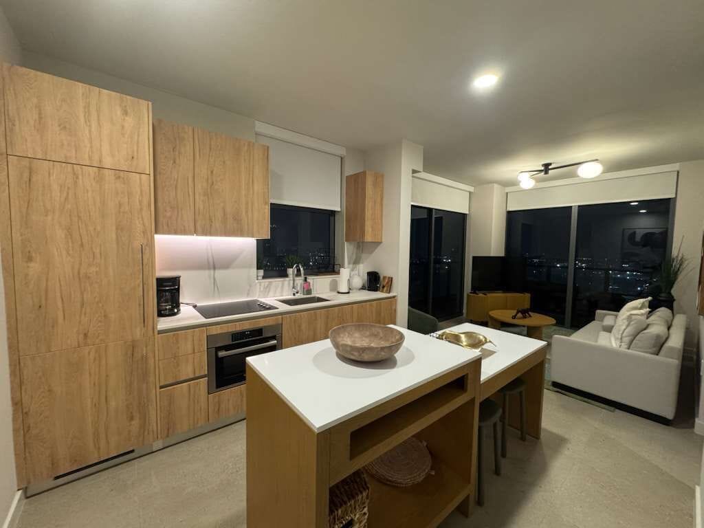 Apartment, City View | Private kitchen