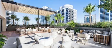 Terrasse sur le toit