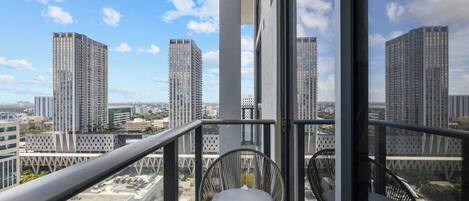 Studio, City View | Balcony