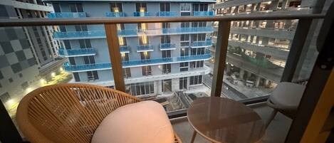 Studio Confort, vue ville | Balcon