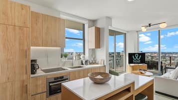 Apartment, City View | Dapur peribadi