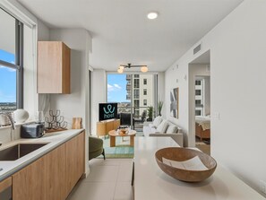 Private kitchen - Condo City View Miami (Miami)