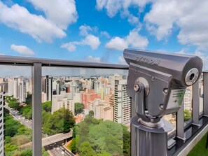 Property grounds - Amazing view with rooftop pool and gym (São Paulo)