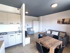 Studio, Balcony, City View | Dining room - Cozy Studio Near the Beach (Jesolo)