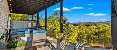 Bain à remous extérieur