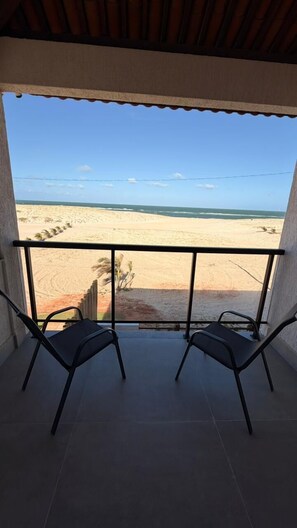 Chambre avec lits jumeaux, vue mer