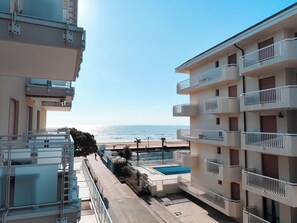 Apartment, 1 Bedroom, Balcony, City View | Balcony - Apartment With Balcony on the Seafront (Jesolo)