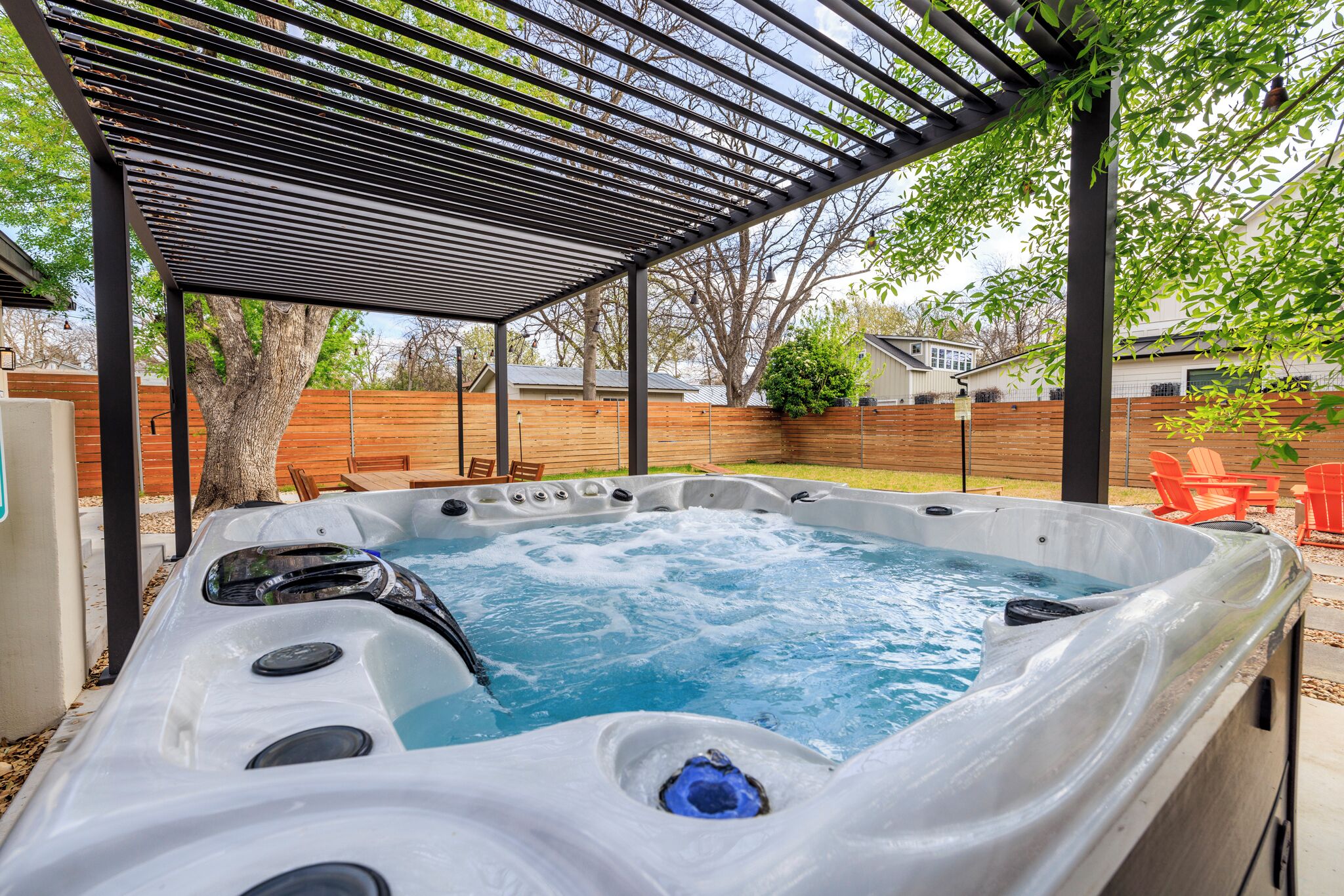 Bain à remous extérieur