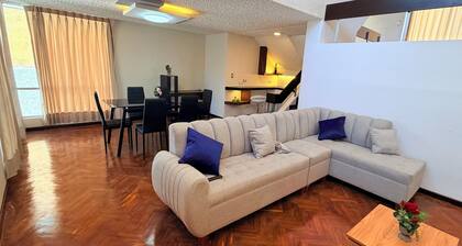 Duplex in the center of Arequipa with beautiful views and a barbecue area
