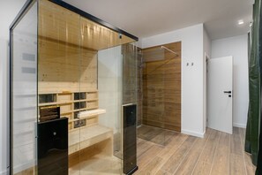 Sauna - Stunning villa with private pool, sauna, billiards, table football, exercise bike, BBQ (Porec)
