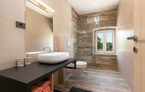 Shower, hair dryer, towels - Fantastic villa with sauna, whirlpool, private pool, cot, billiards, BBQ (Kaštelir)