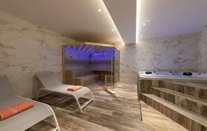 Sauna - Fantastic villa with sauna, whirlpool, private pool, cot, billiards, BBQ (Kaštelir)